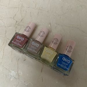 ✨Quo beauty flash dry nail color set✨